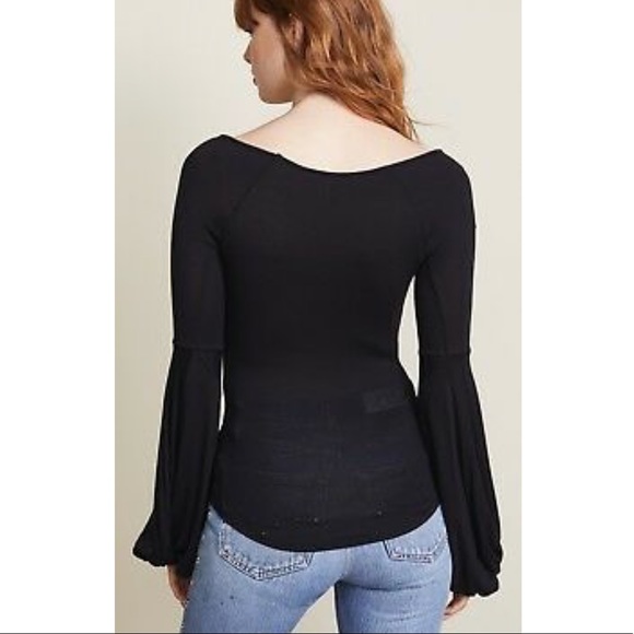 Women’s to the tropics top black - Picture 5 of 9